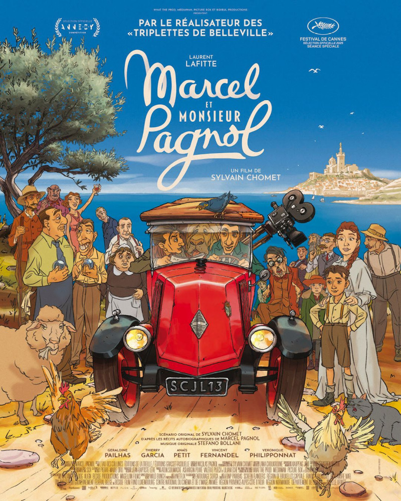 Affiche du film Marcel et Monsieur Pagnol