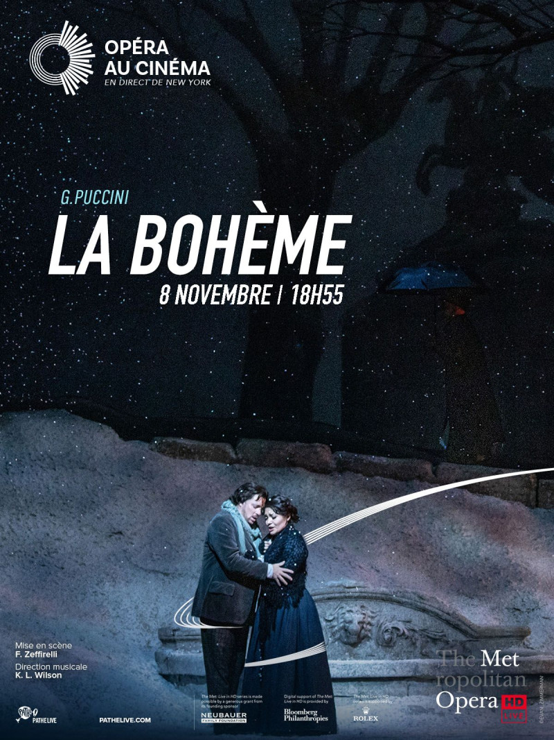 Affiche du film La Bohème (Metropolitan Opera)