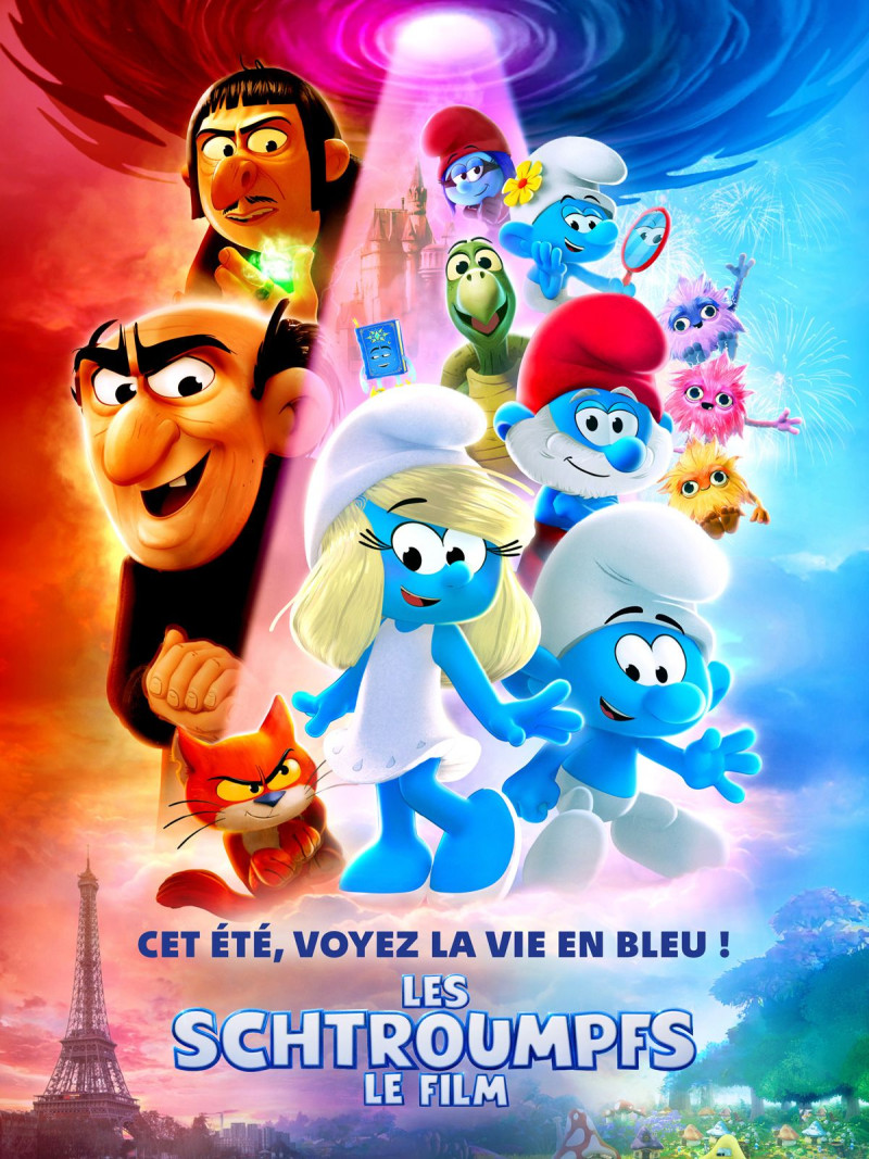 Affiche du film Les Schtroumpfs - Le film