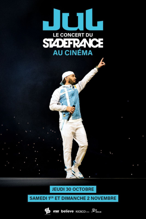 Affiche du film Jul, le concert du stade de France au cinéma