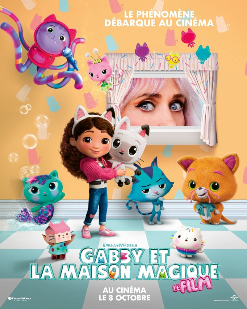 Affiche du film Gabby et la maison magique - Le film