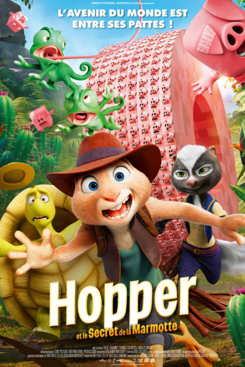 Affiche du film Hopper et le Secret de la Marmotte