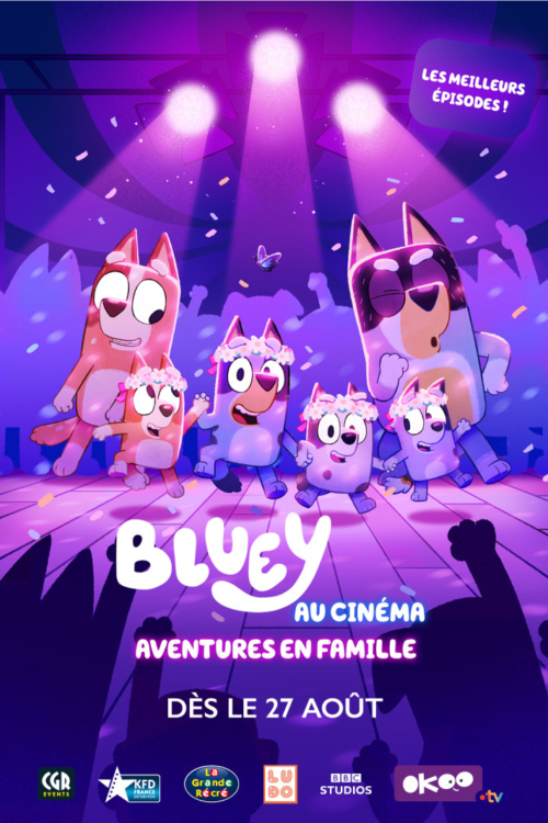 Bluey au Cinéma – Aventures en Famille